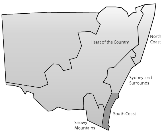 southern map
