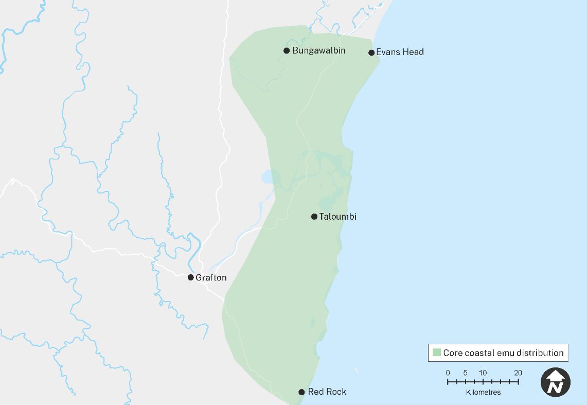 Coastal Emu Range