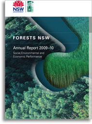 Forestry Corporation annual report cover