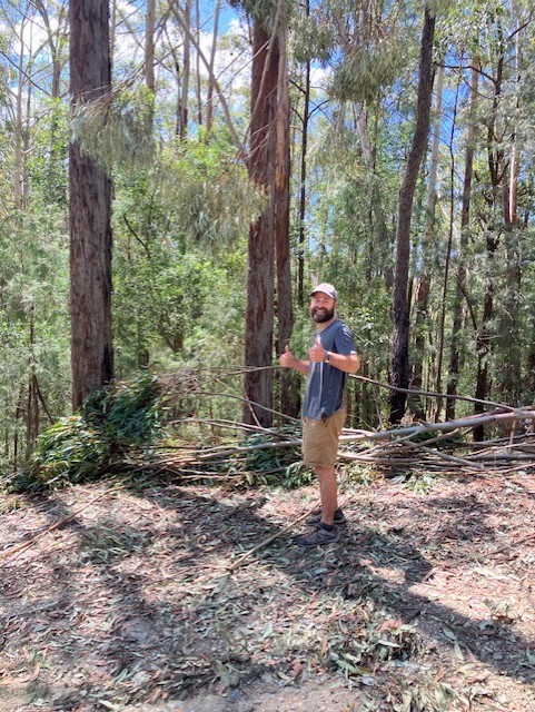 Camper stuck in Newry State Forest